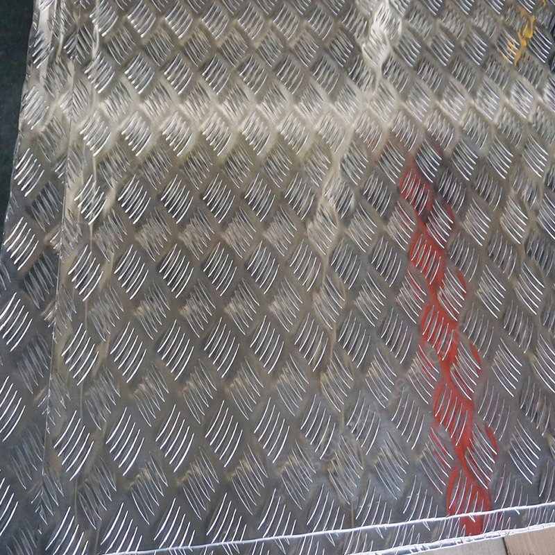 Embossed Aluminum Sheet Five Bar Aluminum Aolly Sheet Floor Material