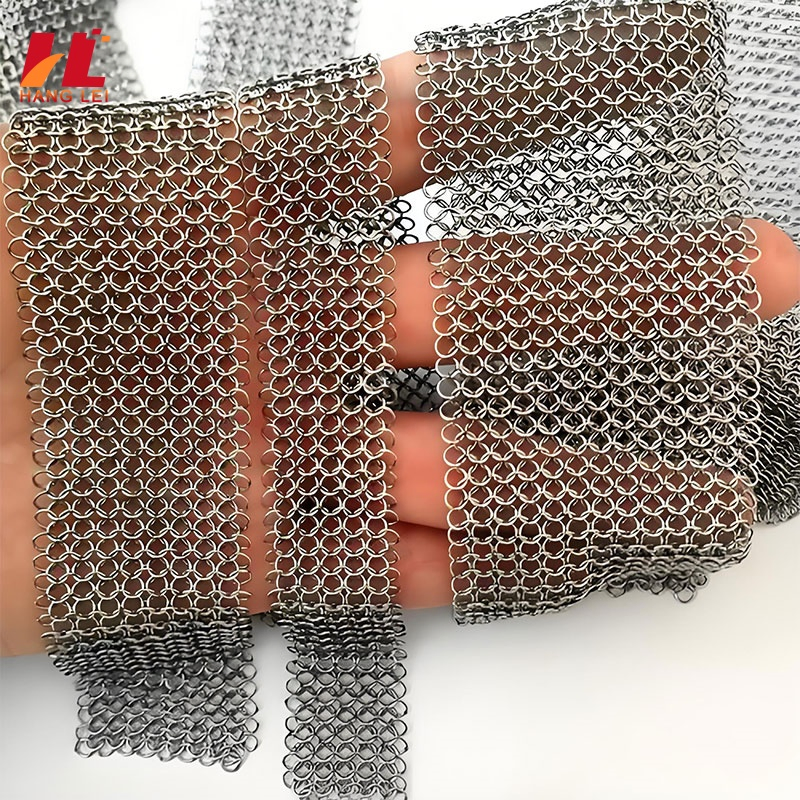 Innovative Woven Aluminum Mesh Panel System for Decorative Screens and Building Facades Sheet