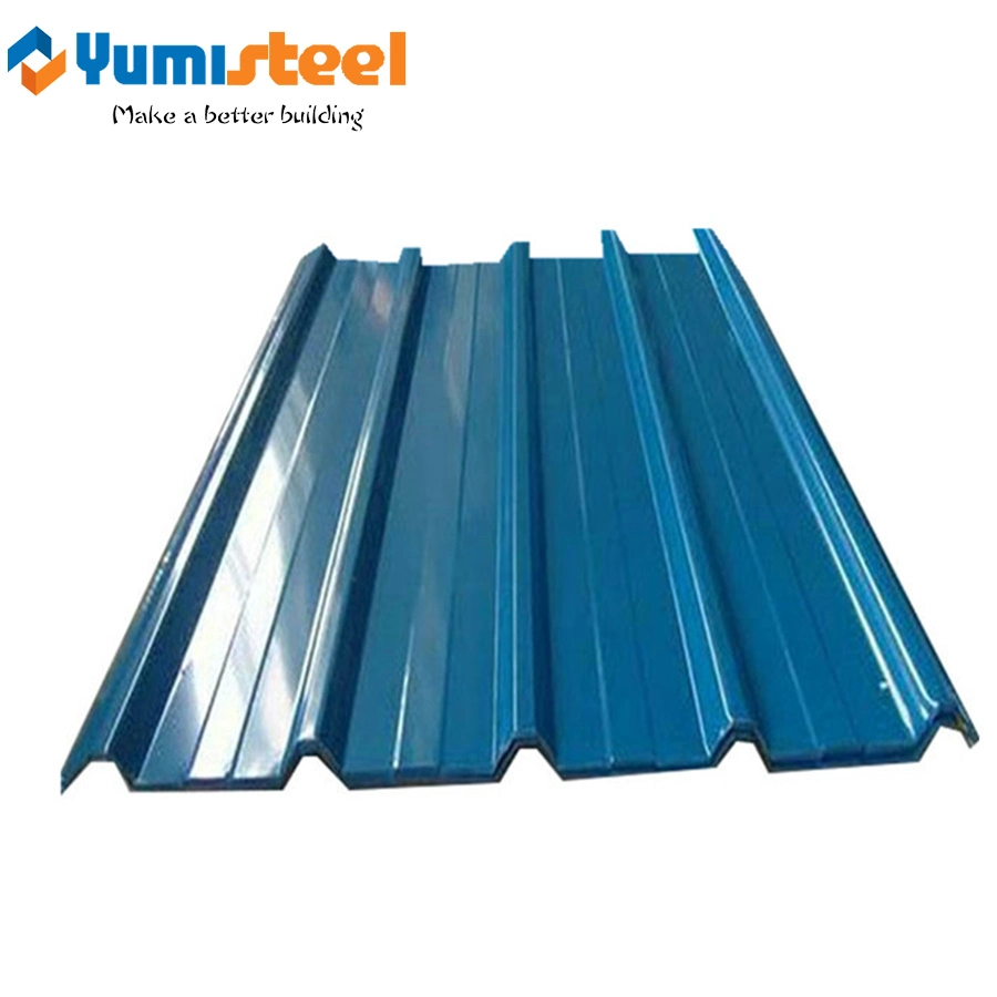 Building Material Aluminium-Zinc Alloy Coated Corrugated Sheet for Facades