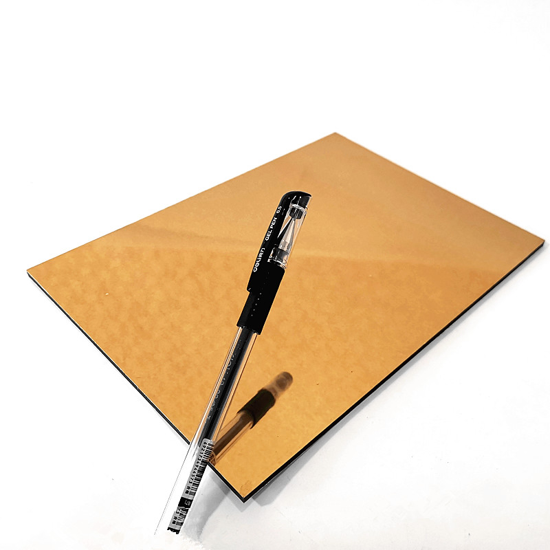 Building Facade Panel Wall Cladding Material Mirror Aluminum Sheet