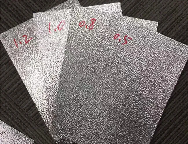 Aluminum Stucco Embossing finish