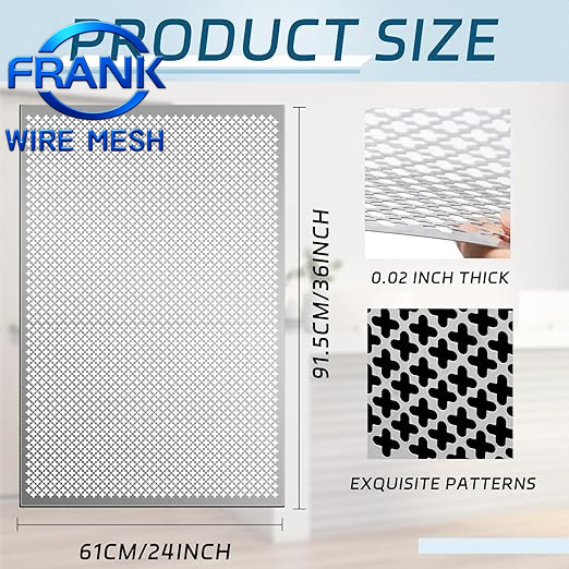 China Factory Wholesale Architectural Decorative Aluminum Perforated Metal Sheet with a Clover Pattern Suitable for Indoor/Outdoor Building Facade Decoration