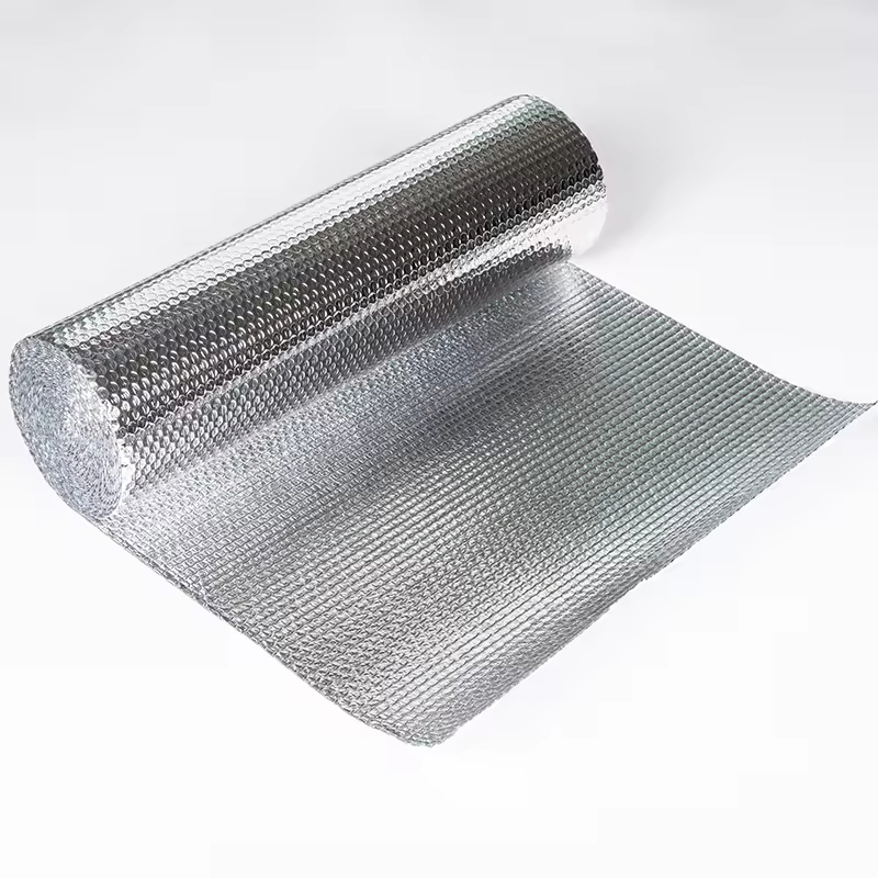 Heat Insulation Materials Reflective 5mm Double Foil Aluminium Bubble Foil Insulation Roll for Summer Heat Reflection