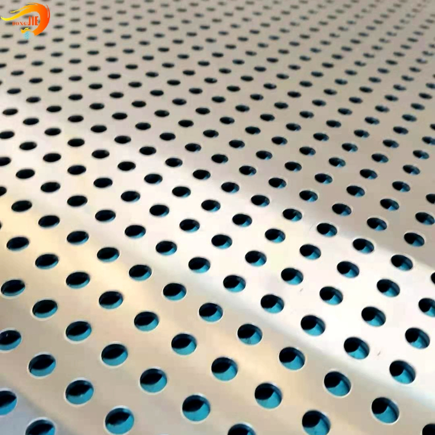 Building External Decorative Exterior Aluminum Facade Metal Wall Perforated Sheet