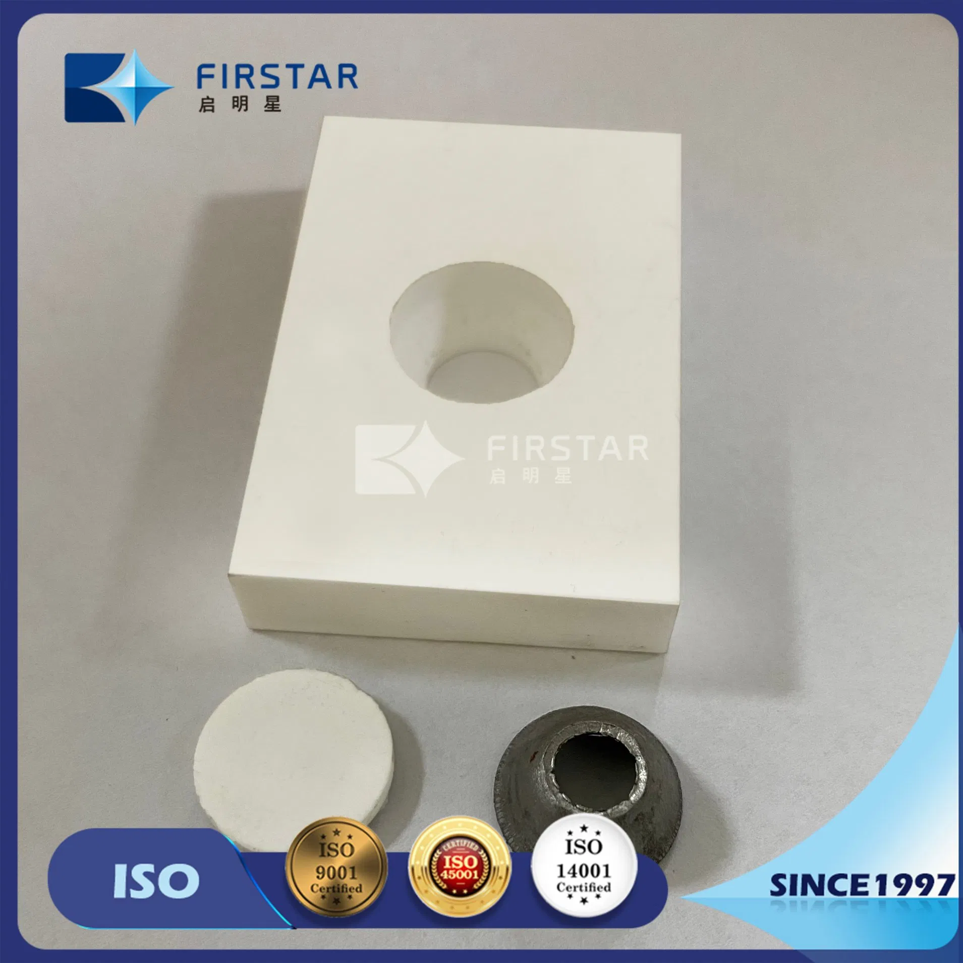 95% Al2O3 High Alumina Ceramic Wear Plates for Heavy-Duty Industrial Use