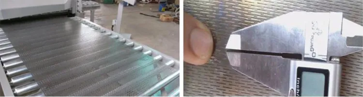 Flattening and Inspection