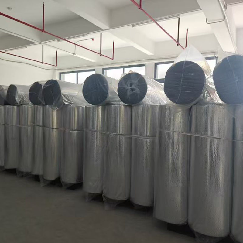 Reflective Aluminium Thermal Bubble 20 mm Thickness Aluminium Bubble Insulation Sheet / Heat Insulation Material for Roofing