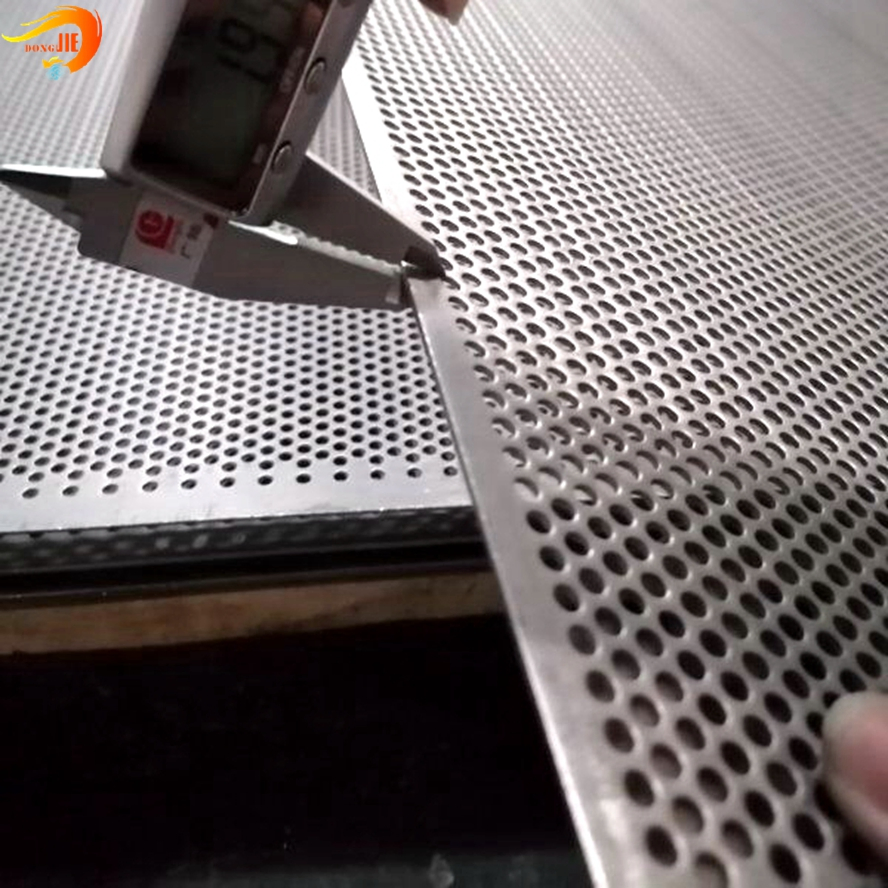Building External Decorative Exterior Aluminum Facade Metal Wall Perforated Sheet