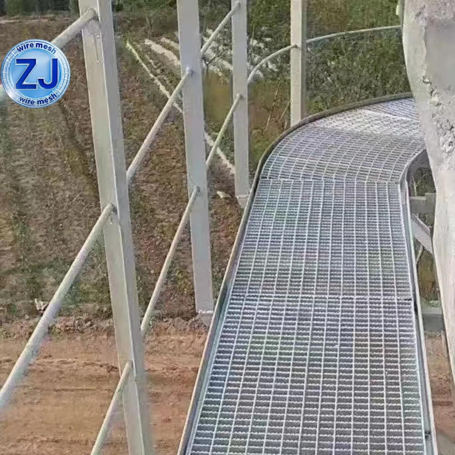 Heavy Duty Grating Trench Drain Cover/Steel Plate Floor Grating Non-Slip Stair Tread Grid/Drainage Ditch Cover Plate