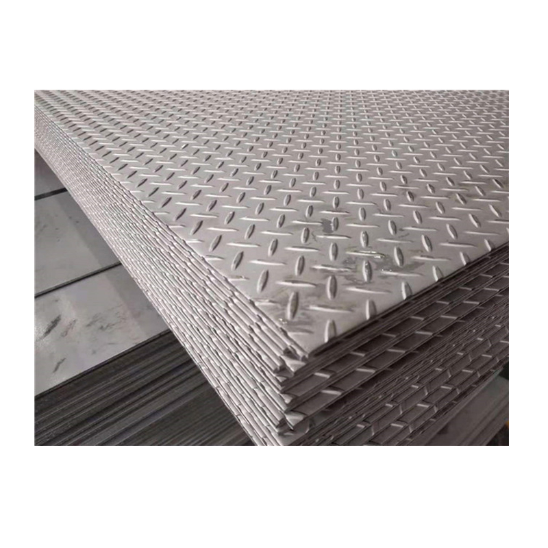 Building Material Q235 Ss400 Carbon Checkered Steel Plate