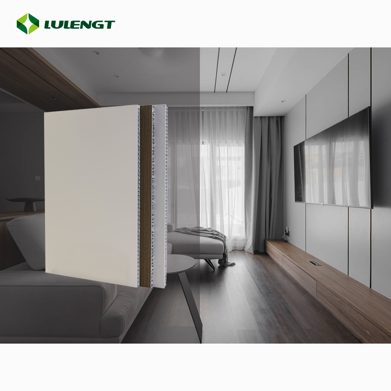 Luxury-Finish (Wood/Stone/Mirror) Film Edge Frame Spc Honeycomb Aluminum Whole House Design Spc Aluminum Composite Honeycomb Core Sheet