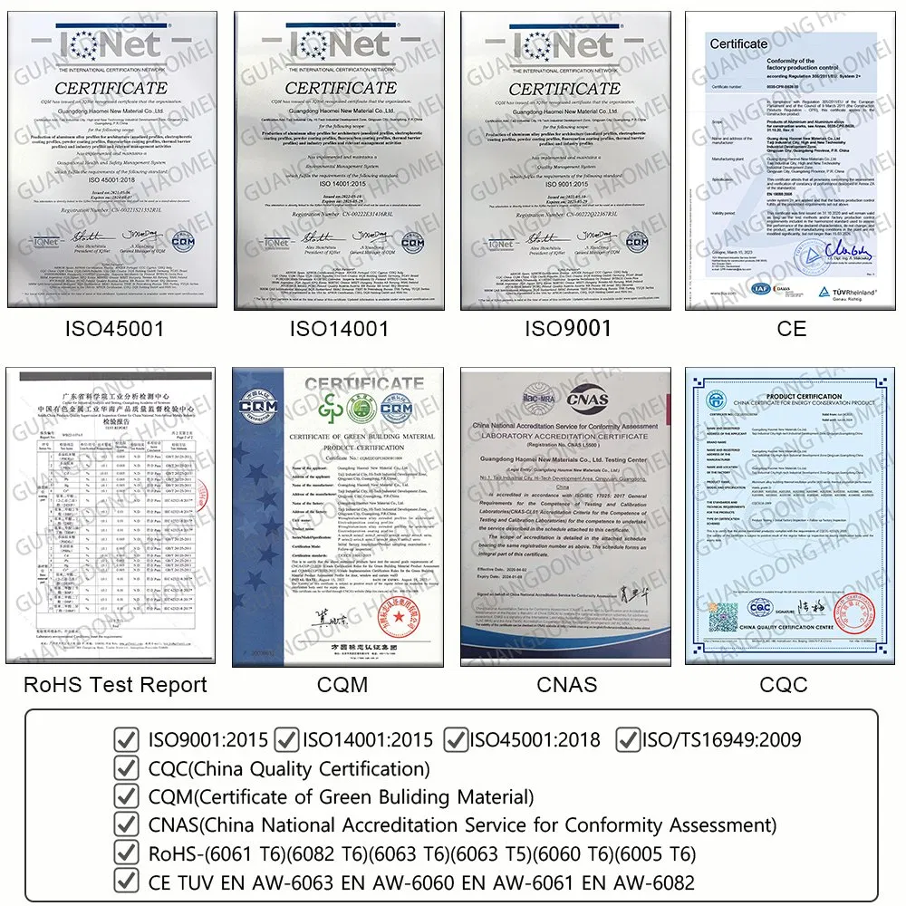 Certifications