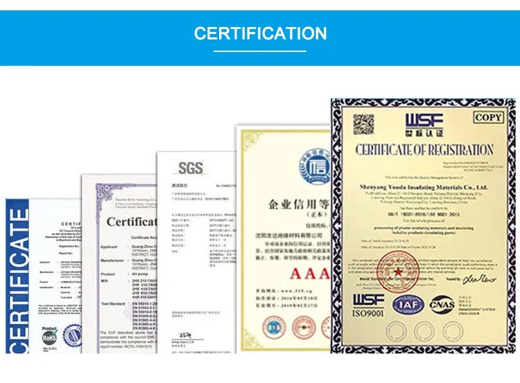 Certifications