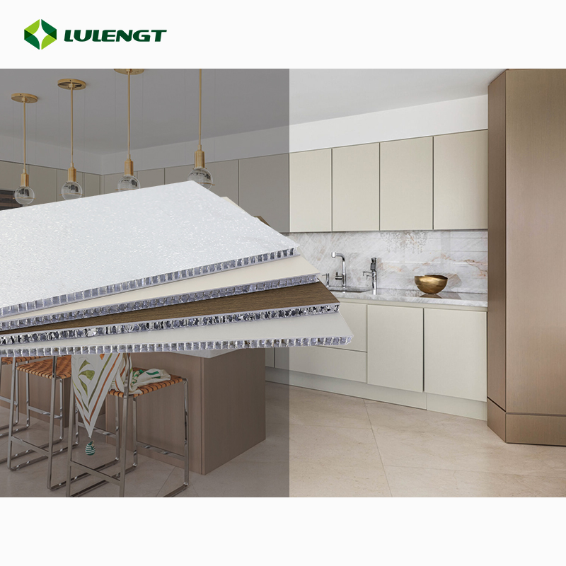 Luxury-Finish (Wood/Stone/Mirror) Film Edge Frame Spc Honeycomb Aluminum Whole House Design Spc Aluminum Composite Honeycomb Core Sheet