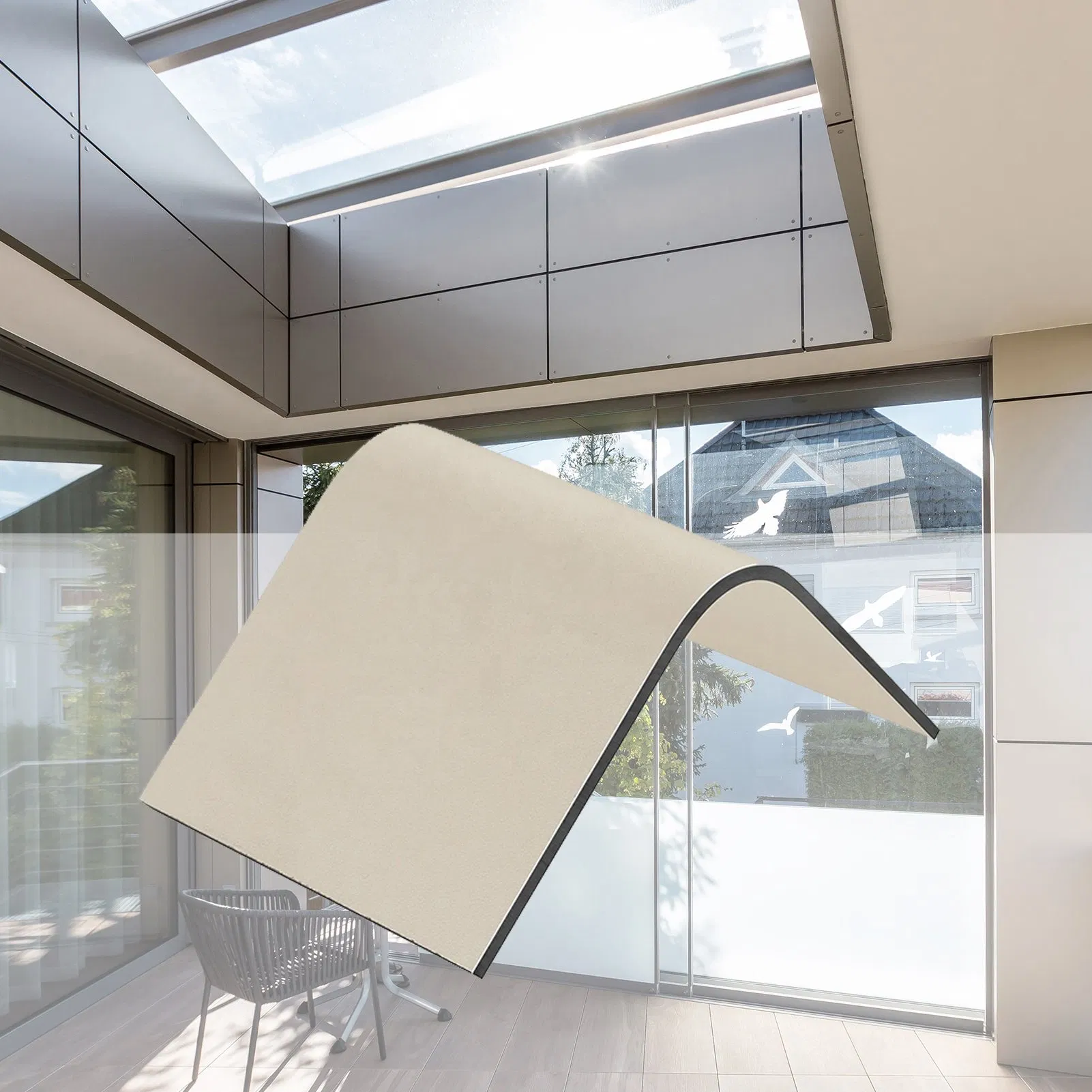 2mm 3mm 4mm 5mm 6mm Unbroken PE PVDF Aluminum Plastic Composite Sheet