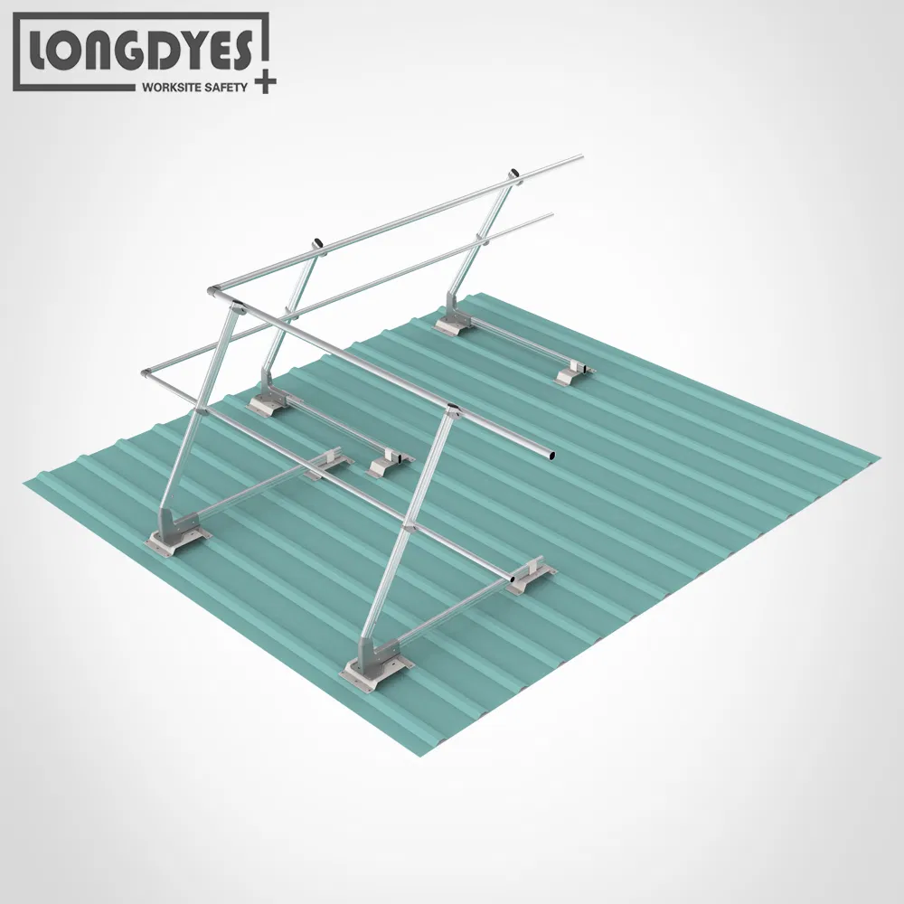 Corrugated Metal Roofs Guardrail