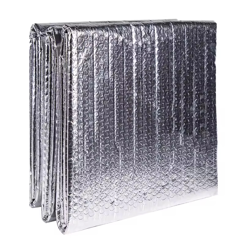Double Bubble Aluminum Foil Building Materials Laminated Film Roll for Thermal Insulation and Packaging in Warehouses