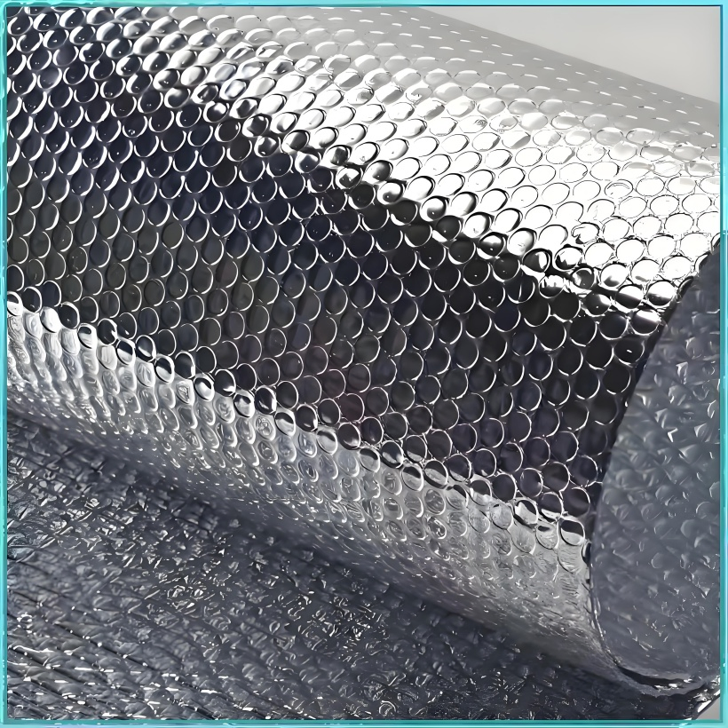 Customized Thickness Reflective Insulation Aluminum Foil Bubble Wrap Thermal Insulation Building Insulation Materials