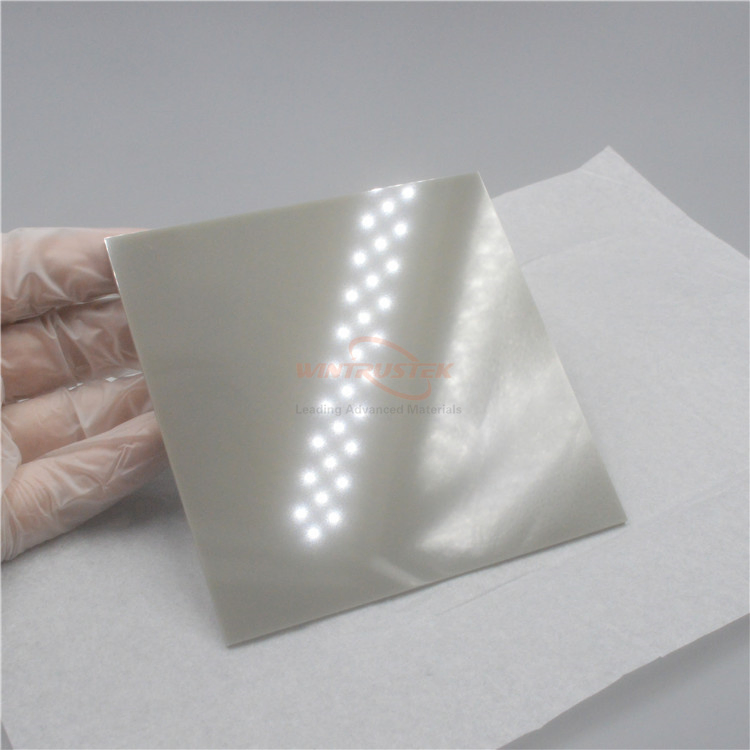 High Polished Aln Ceramic Substrates Aluminum Nitride Ceramic Aln Rectangle Sheet
