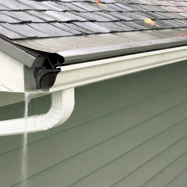 Rain Water Fading Leaking Sheet Aluminum Gutter System with Fittings