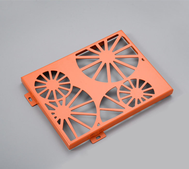 2mm Building Material Aluminum Facade Cladding Outdoor Decorative Engraved Perforated Sheet for Curtain Wall Panel