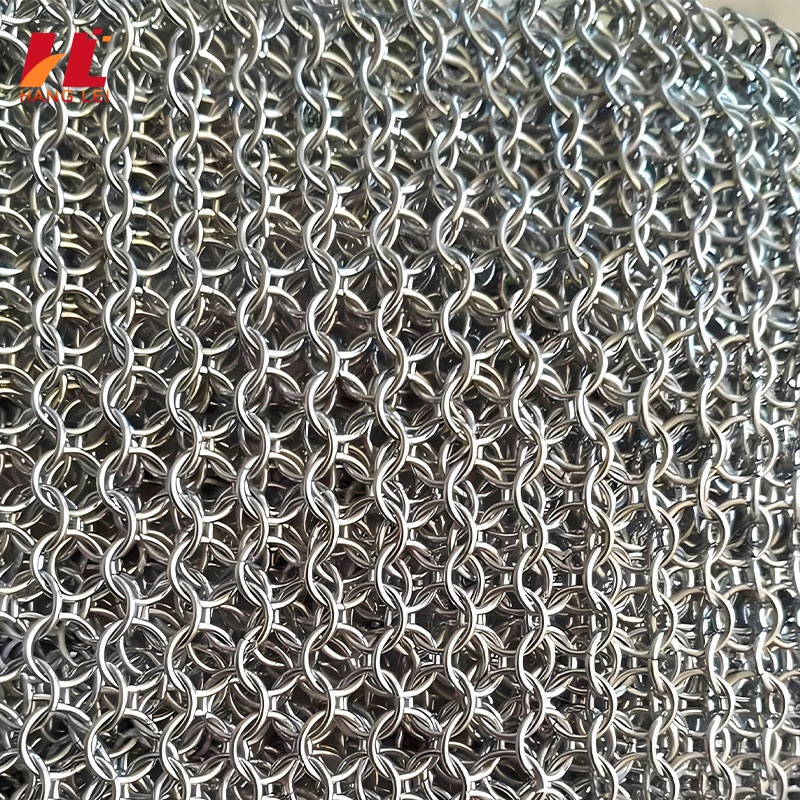 Innovative Woven Aluminum Mesh Panel System for Decorative Screens and Building Facades Sheet
