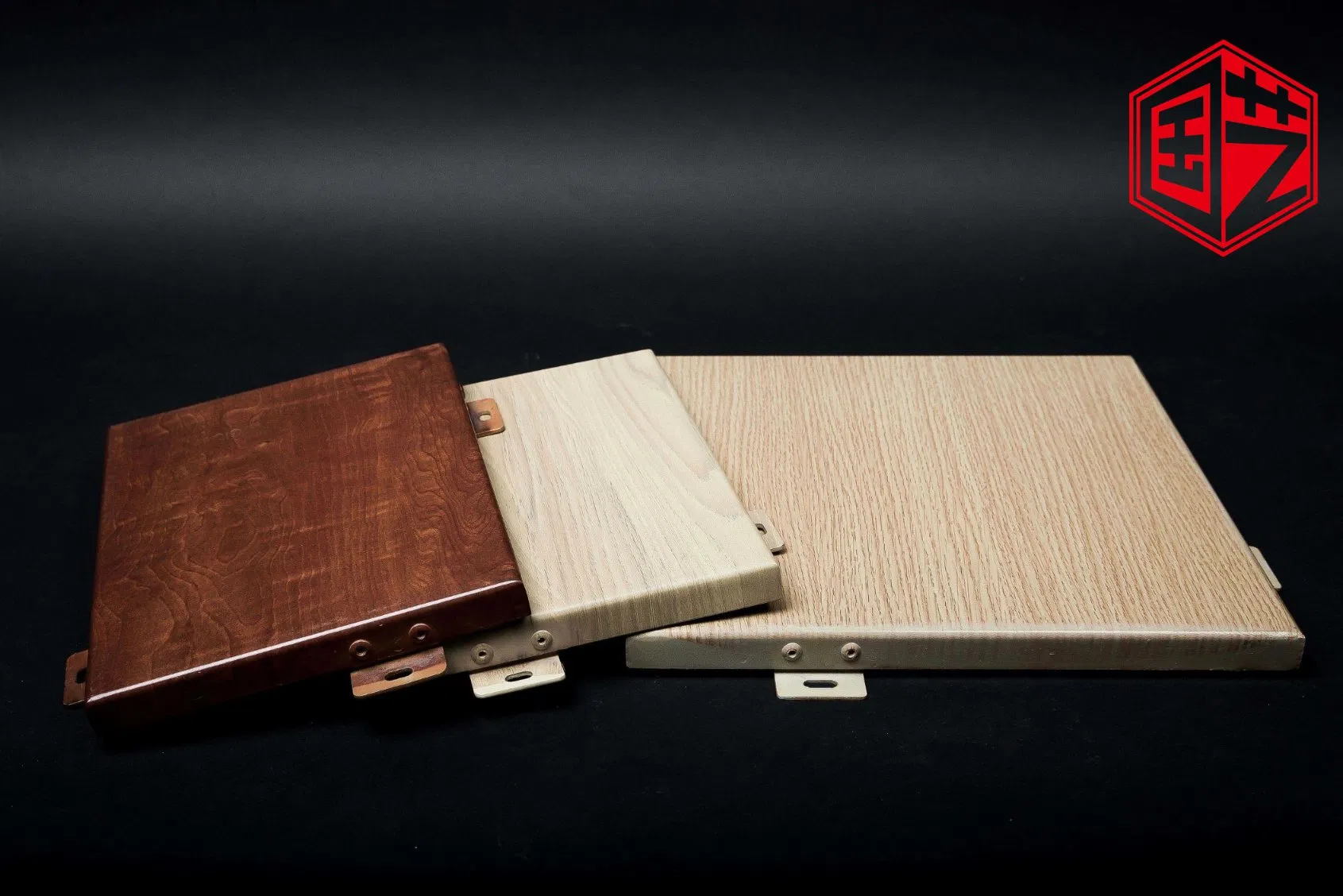 3D Aluminum Building Material Facade Wood Wall Cladding Outdoor Decorative Engraved Perforated Sheet for Curtain Wall Panel