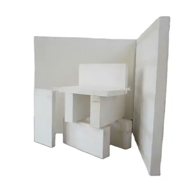 High Density Light Weight Fireproofing Reinforced Fiber Materials 25-75mm Thickness Calcium Silicate Board 1000 Degree