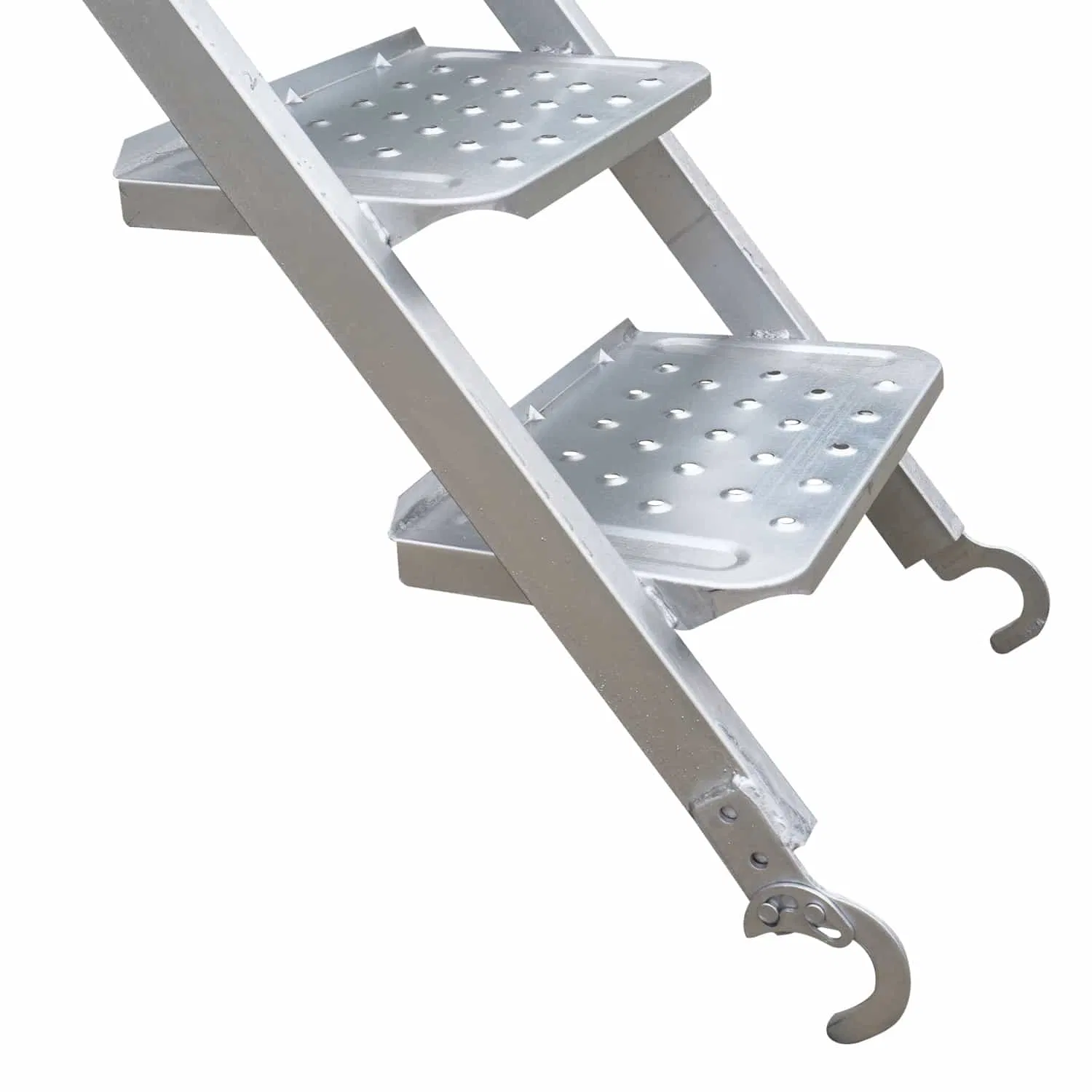 Aluminium Steps Prefabricated Outdoor Hook Steel Scaffold Iron Monkey Building Ladder