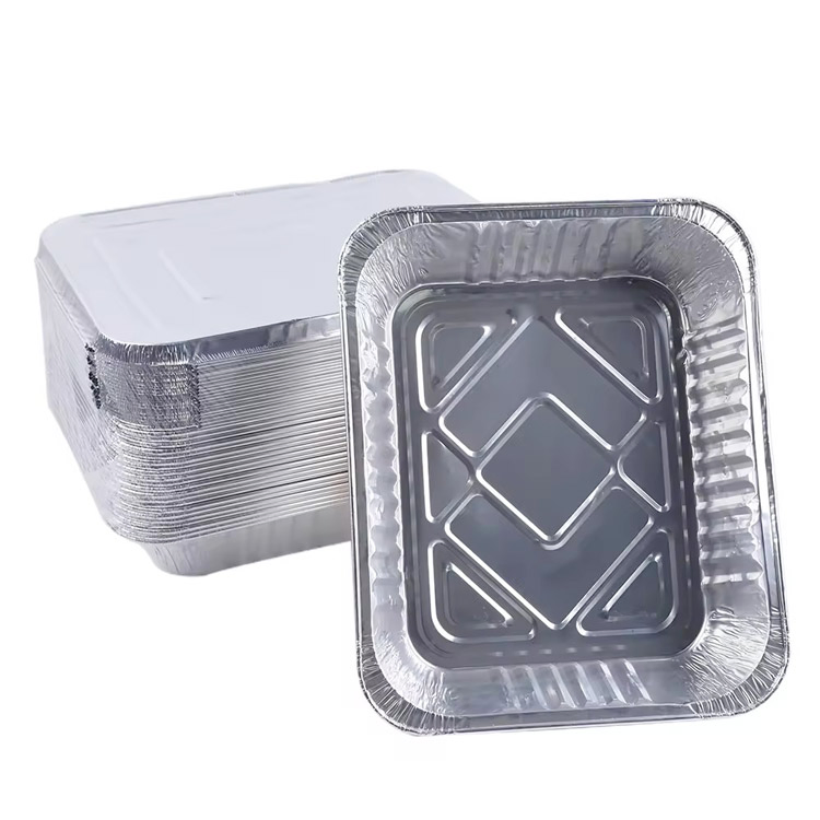 High Quality Disposable Foil Aluminium Plates for Food