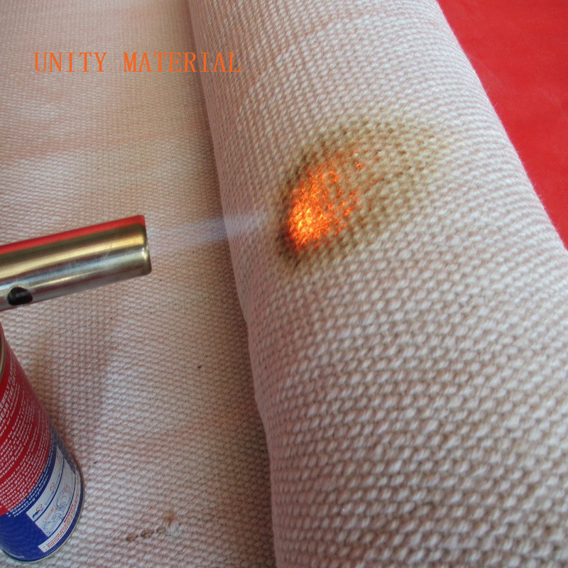 High Temperature Heat Resistant Seal Material Refractory Bio Soluble Fiber Textiles