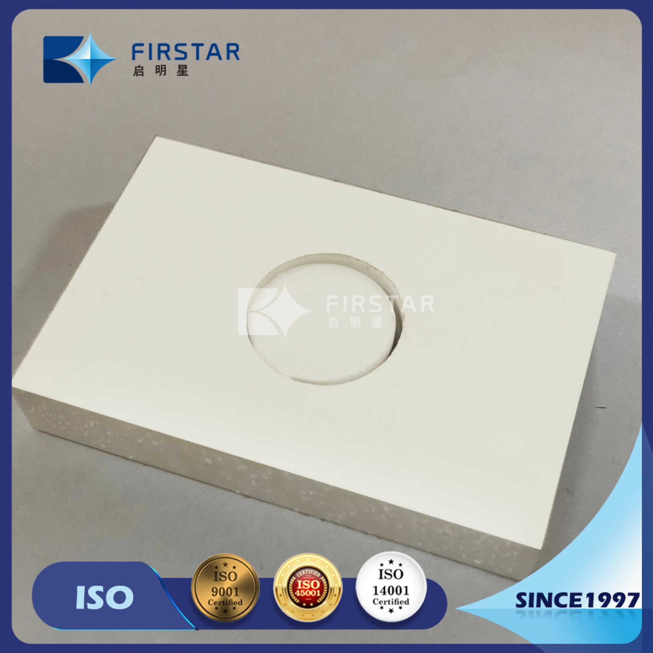 95% Al2O3 High Alumina Ceramic Wear Plates for Heavy-Duty Industrial Use