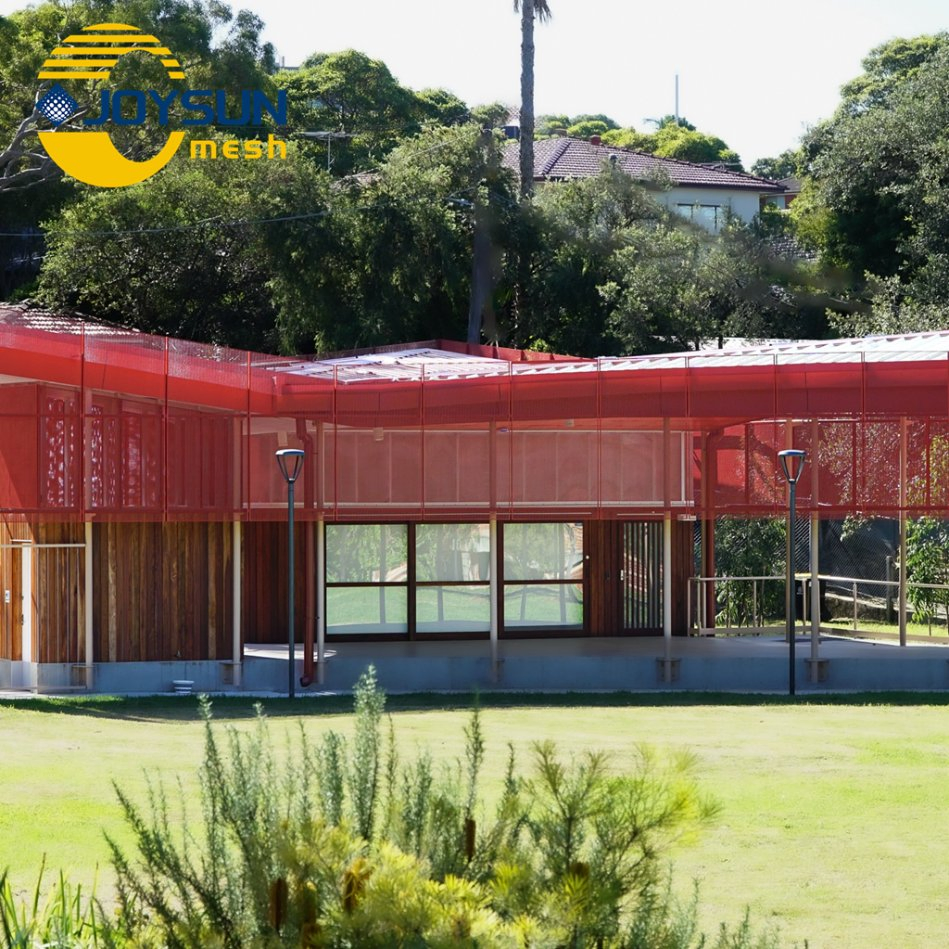 Aluminum Perforated Panel Facade 2mm Galvanized Perforated Metal Sheet for Building Decoration