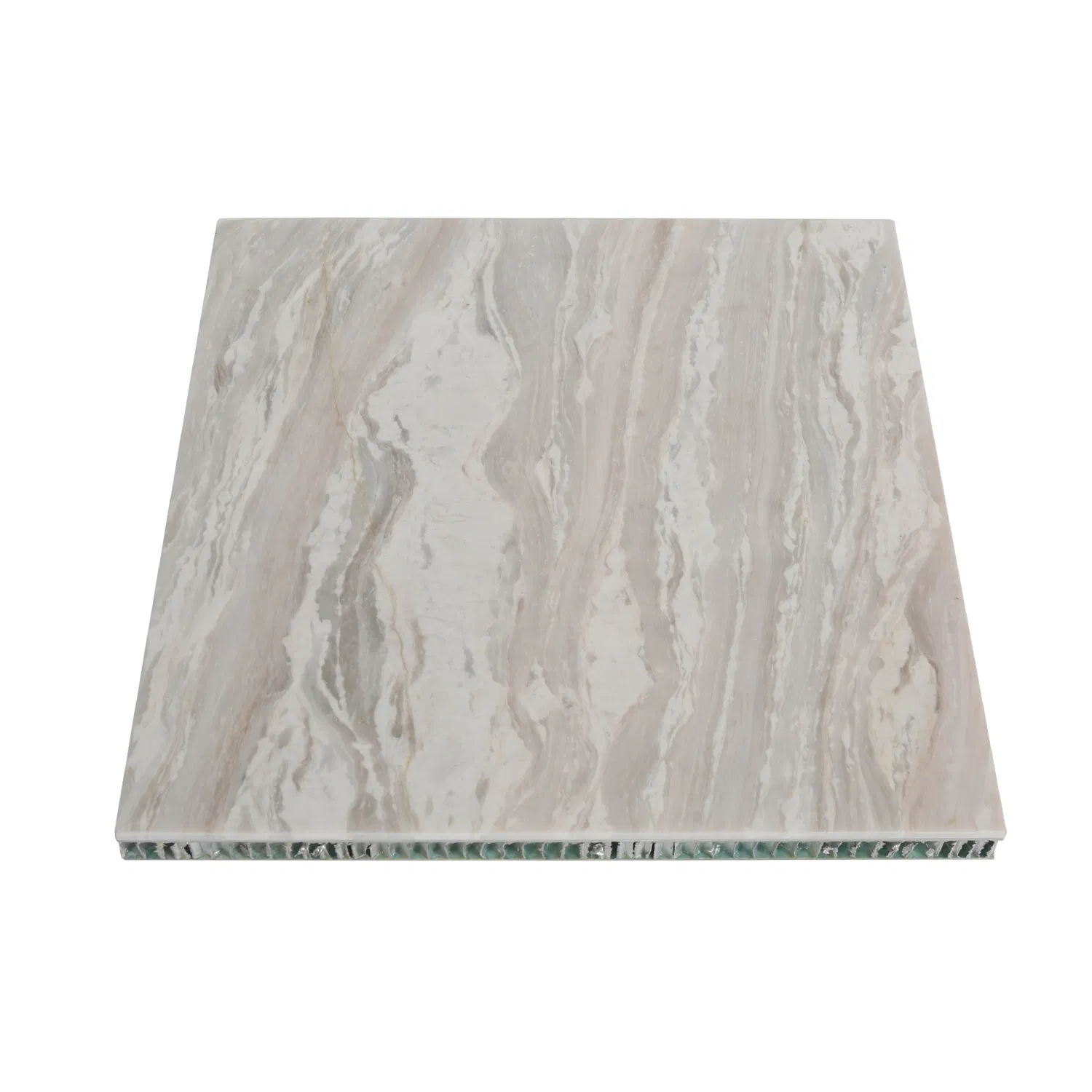 High Strength Good Seismic Performance Aluminium Sandwich Composite Board Stone Honeycomb Sheet