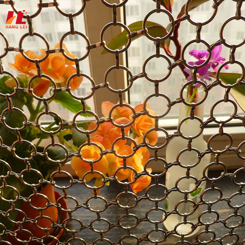 Innovative Woven Aluminum Mesh Panel System for Decorative Screens and Building Facades Sheet