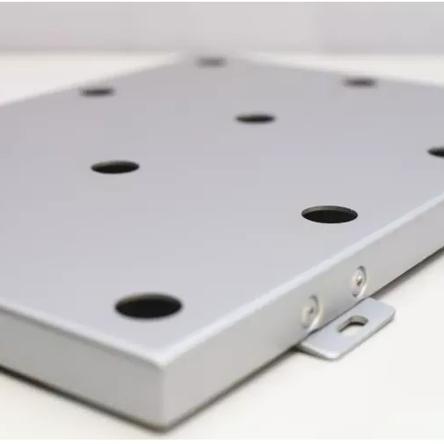 2mm Building Material Aluminum Facade Cladding Outdoor Decorative Engraved Perforated Sheet for Curtain Wall Panel