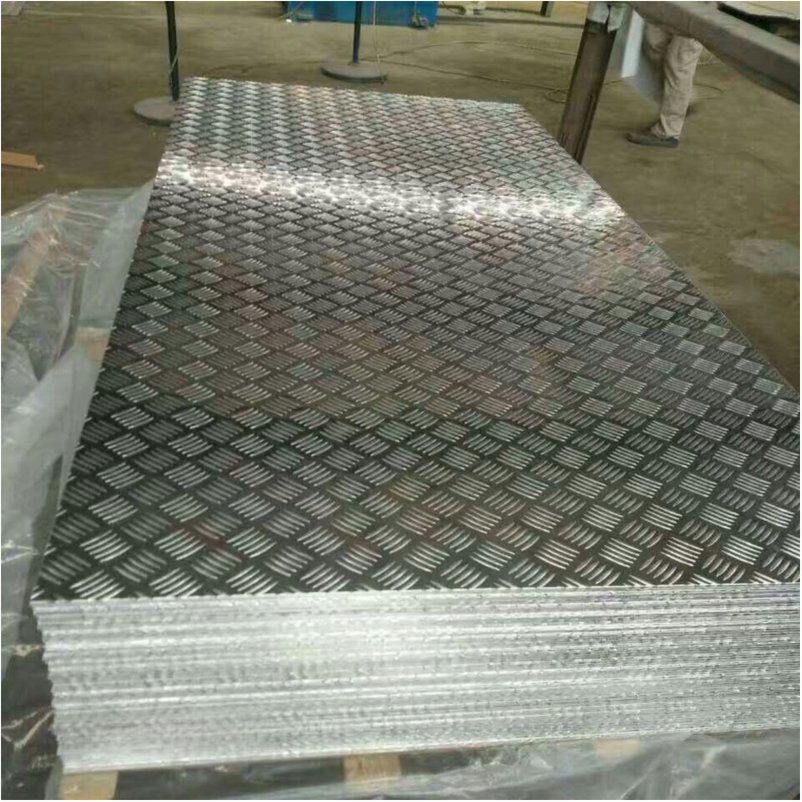 Heavy-Duty 5 Bar Aluminum Checkered Plate for Industrial Applications