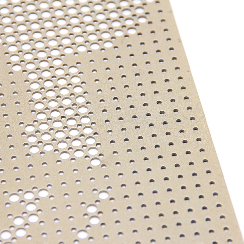 Decorative Ornamental Building Facade Cladding Aluminum Perforated Metal Sheet
