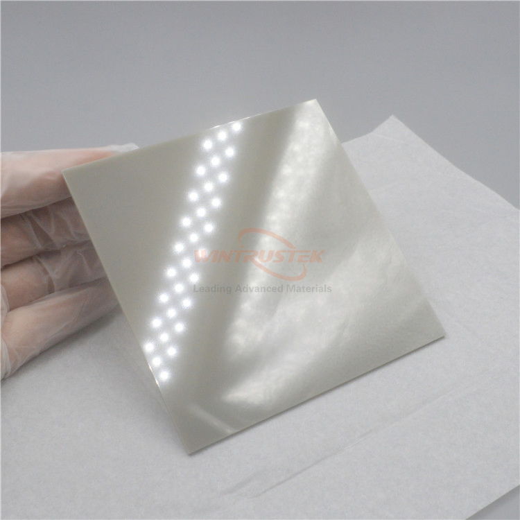 High Polished Aln Ceramic Substrates Aluminum Nitride Ceramic Aln Rectangle Sheet