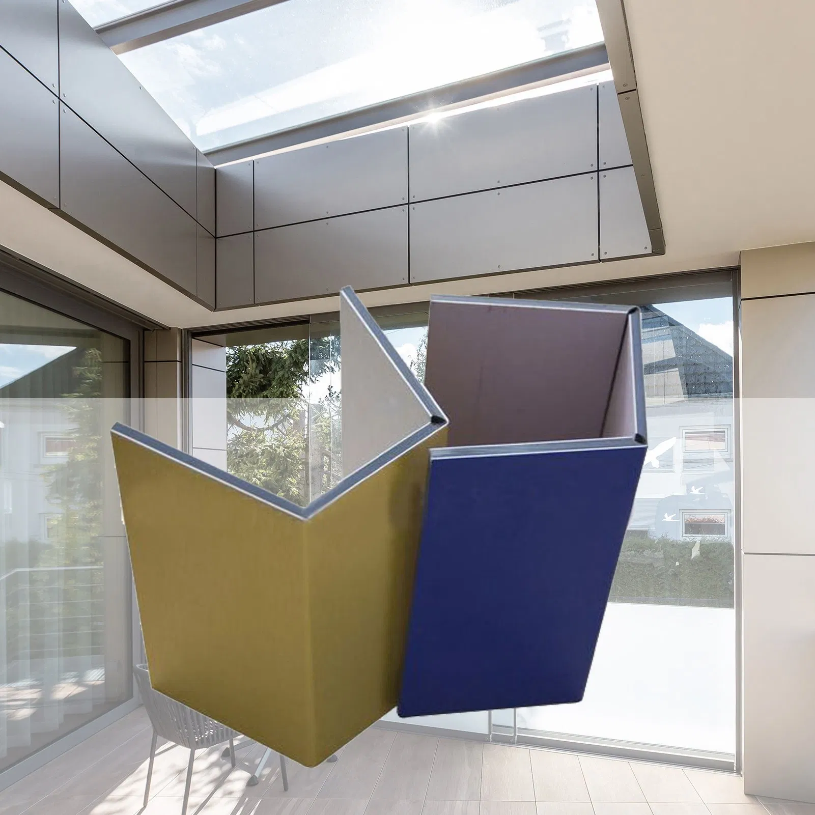 2mm 3mm 4mm 5mm 6mm Unbroken PE PVDF Aluminum Plastic Composite Sheet