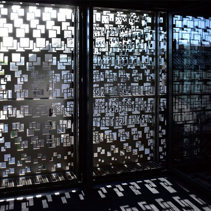 Modern Design Metal Facade System Aluminum Perforated Engraved Sheet for Building Facades