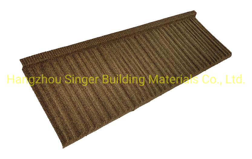 Weather Resistant Easy Shingle Price Roofing Tile Sangobuild Stone Coated Roofing System