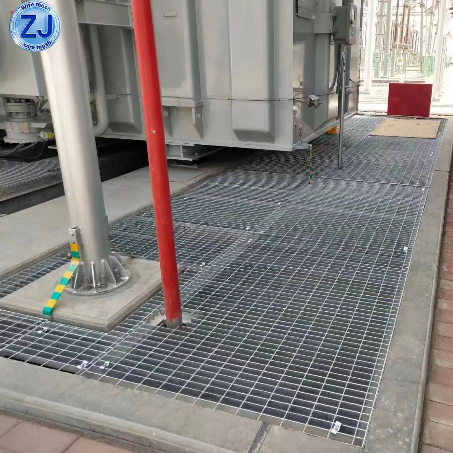 Heavy Duty Grating Trench Drain Cover/Steel Plate Floor Grating Non-Slip Stair Tread Grid/Drainage Ditch Cover Plate