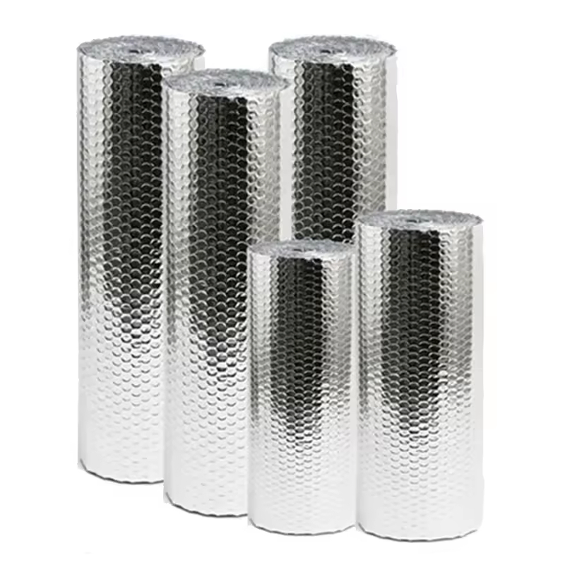 Hot Sale Industrial Solid Radiant Barrier Foil Vapor Barrier Aluminum Roll for Heat Insulation Materials