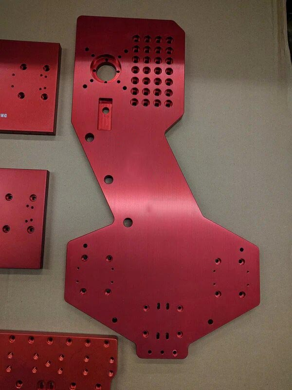 CNC Machined Aluminum 6061-T6 Heavy Duty Machine Gantry Plates