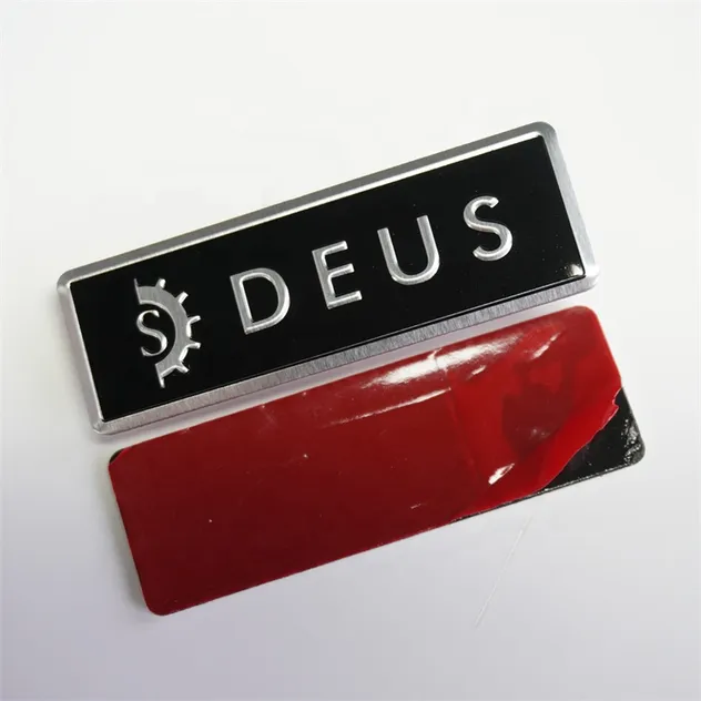 Metal Logo Brand Name Plates