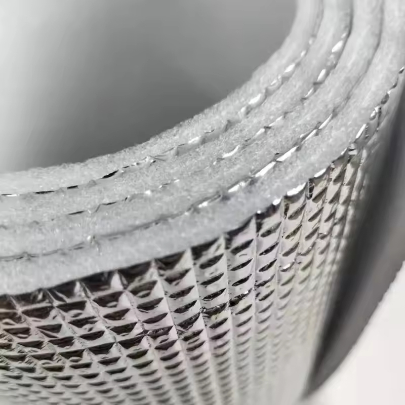 Hot Sale Industrial Solid Radiant Barrier Foil Vapor Barrier Aluminum Roll for Heat Insulation Materials