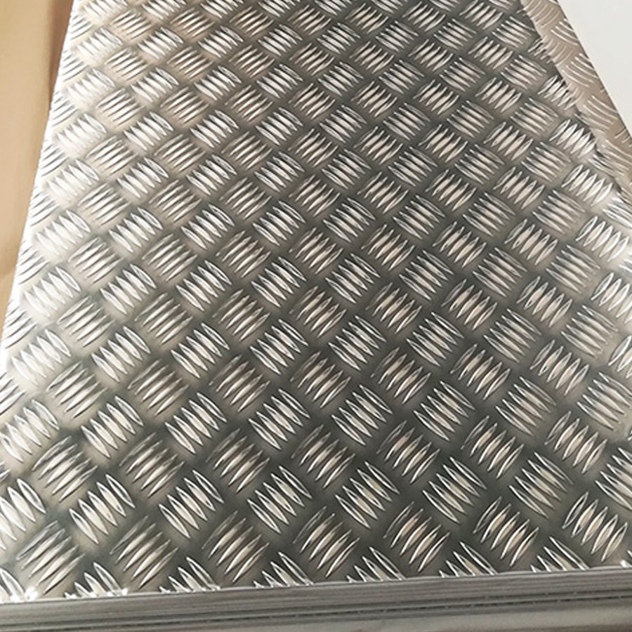 Aluminum checker plate,Aluminium Chequer Plate,5 Bar Treadplate building material