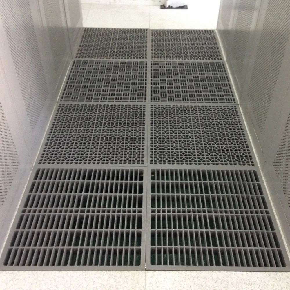 Data Center Aluminum Grating Panel Interchangeable with Steel Cement Raised Floor