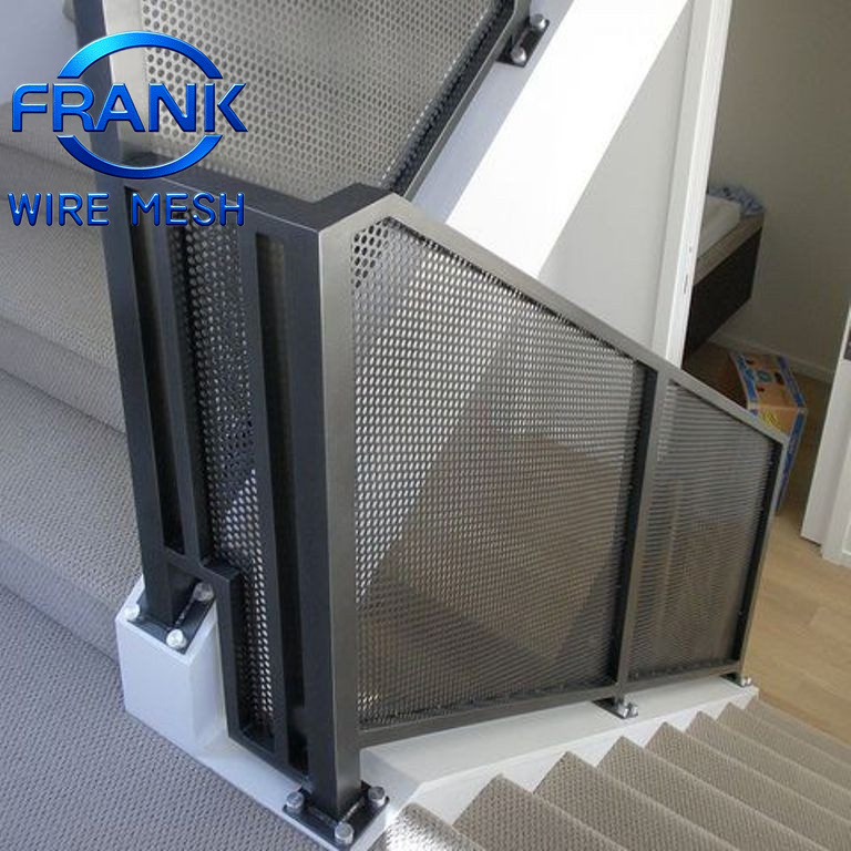 Stainless Steel 316 Perforated Sheet, 2mm, Brushed Finish, for Coastal Area Balcony Railing and Cladding